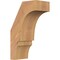Ekena Millwork 3 1/2"W x 6"D x 10"H Balboa Smooth Knee Brace, Western Red Cedar BRC04X06X10BOA00SWR - alternate 1